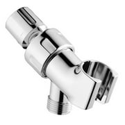 Wideskall Universal Showering Components Adjustable Shower Head Holder Shower Arm Mount Chrome