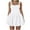 White, variant on adviicd Women's Knit Dress Long Sleeve Round Neck Short Sweater Dress Stretchy Casual Lounge Dress Winter Fashion Clothes (Wine, M)