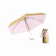 thumbnail image 1 of wonima02 Mini Folding Umbrella, Ultra Light Compact Umbrella, Rainproof & 99% UV Protection Parasol, Titanium Gold, 1 of 1