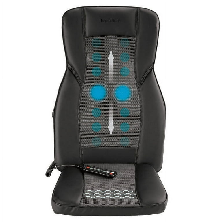 Brookstone S2 Shiatsu Massaging Heated Seat Topper Walmart