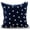 2. Navy Blue (I Love Pom Poms), variant on Cushion Covers For Couch, Navy Blue Zippered Throw Pillow Covers 16x16 inch (40x40 cm), Velvet Pillow Covers, Nature & Floral, Zardozi, Periwinkle, Modern Handmade - Silver Periwinkle