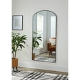 thumbnail image 3 of Better Homes & Gardens 30x60 Black Arched Large Full-Length Floor Mirror for Bedroom or Entryway, 3 of 5