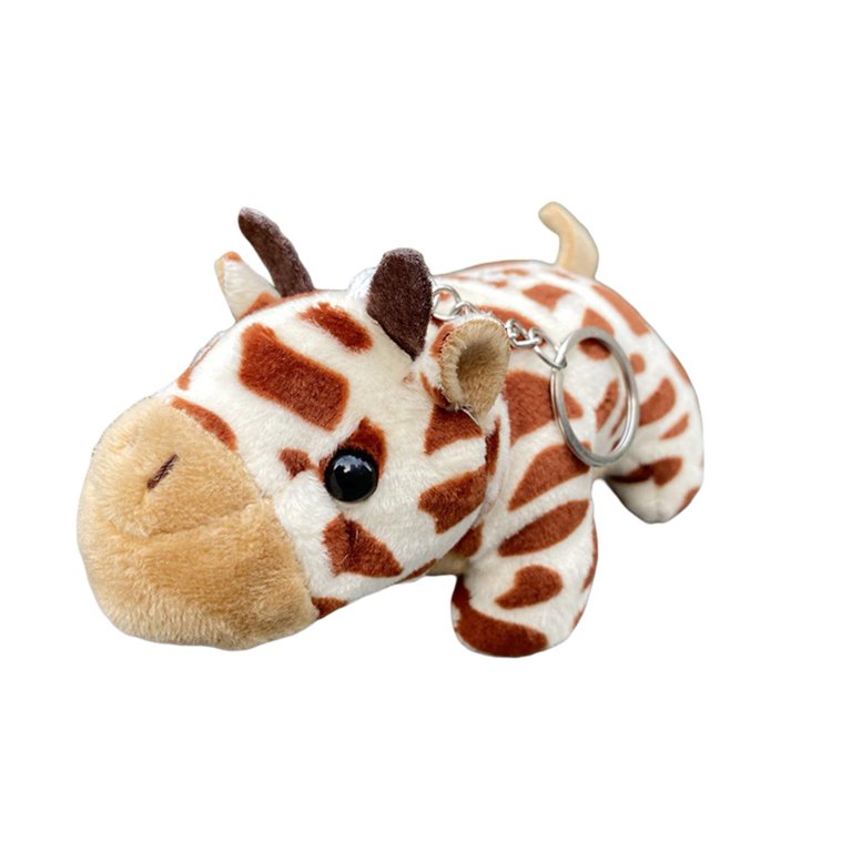  Giraffe Slippers for Women, Cute Plush 3D Giraffe