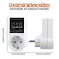 thumbnail image 3 of 1pcs Thermostat Socket With Sensor, Digital Temperature Controller Socket, Waterproof Temperature S, 3 of 5