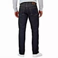 thumbnail image 3 of Lands' End Men's Flannel Denim Jeans, Gray, 36x30, 3 of 6
