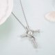 thumbnail image 3 of Collar Love Infinity de Plata de Ley 925 con piedra natal de noviembre, joyería de citrino para esposa, mamá, regalos de cumpleaños, joyería para mujer, 3 of 5