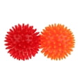 thumbnail image 2 of 2 Uds de de Mano Cuerpo Puntiagudo Punto de Activación s de Fitness Acupuntura Reflexología Del Dolor Dia 7cm - Red Organge Macarena  Spiky Massager Ball, 2 of 6