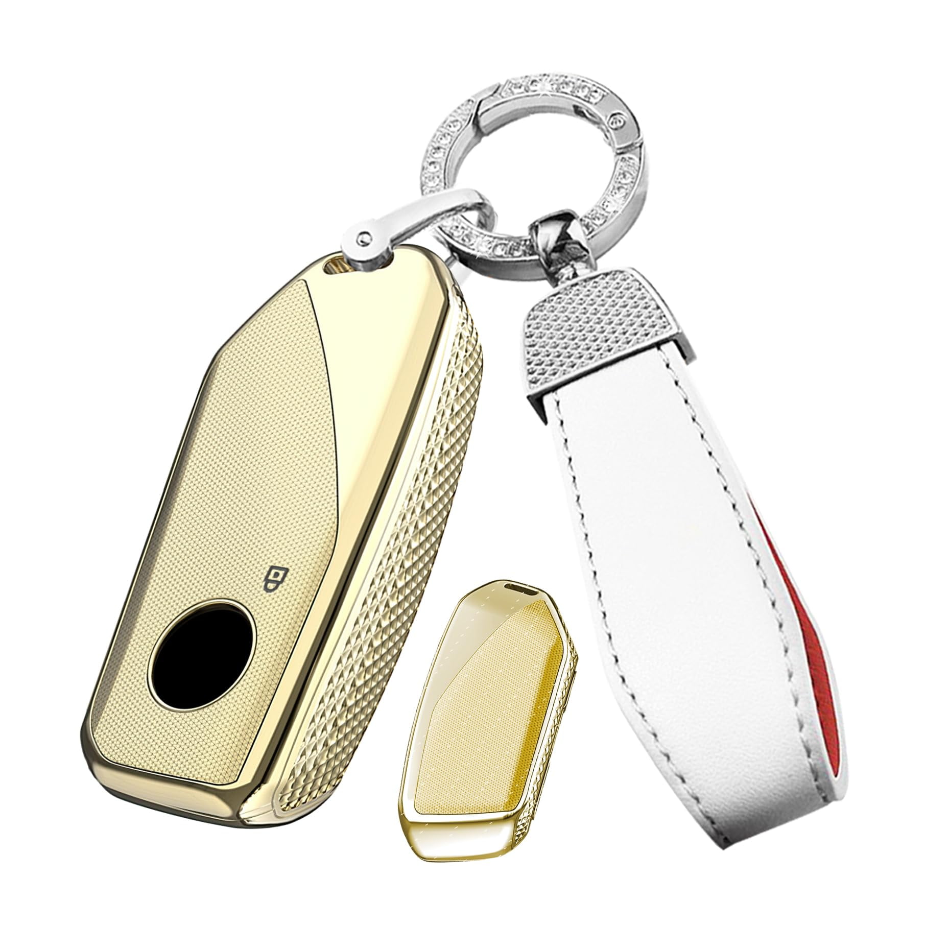 Saxsion Mercedes-Benz Key Fob Cover - Sleek Protection For A/B/C/E/CLS/GLC/AMG Etc. Keys