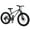 Grey, variant on 24-Inch Fat Tire Bike, Shimano 7-Speed Trail & Urban Mountain Bike with Disc Brakes – Green