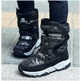 thumbnail image 6 of Own Shoe Unisex Kids' Winter Waterproof Snow Boots, Mid Calf, Black, 09lb, 6 of 7