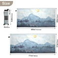 thumbnail image 4 of GZHJMY Mountain Beach Towel Quick Dry Absorbent Bath Towels Sandproof Lightweight Towel for Gym Yoga Sports Swimming - 31x71in Bath Towels, 4 of 7