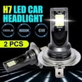 thumbnail image 3 of H7 LED Headlight Conversion 6W 1000LM 6000K Error Free Canbus Bulb, 3 of 5