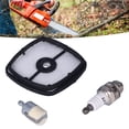 thumbnail image 4 of Repower Tune Up Kit, Reliable Replacement Not Easy To Damage Air Filter Spark Plug Kit  For SRM210 Lawn Mower Accessories, 4 of 8
