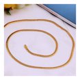 thumbnail image 2 of 18K Gold Galvanized Emulational Men Necklace, 2 of 5