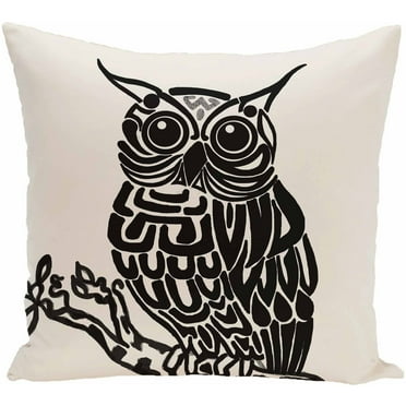 Simply Daisy 16" x 16" Hootie Animal Print Pillow