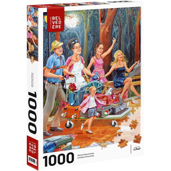Trefl : Puzzle 1000 pcs The Traveling Family