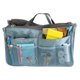 thumbnail image 1 of Bolso De Cosméticos Bolso cosmético multifuncional Bolso de maquillaje portátil Bolso organizador de cremallera doble Ehuebsd Para Estrenar, 1 of 6