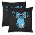 thumbnail image 2 of YUSDECOR Housse de Coussin Schimpanse Couver 18x18 Pouces, Ensemble de 2, 2 of 3