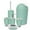 Menthe, variante sur HURRISE Ensemble d'Accessoires de Salle de Bain 6 Pcs, Ensemble de Bain en Plastique Bouteilles de Lotion, Porte-Brosse à Dents, Tasse à Dents, Porte-Savon, Brosse de Toilette, Poubelle, Violet