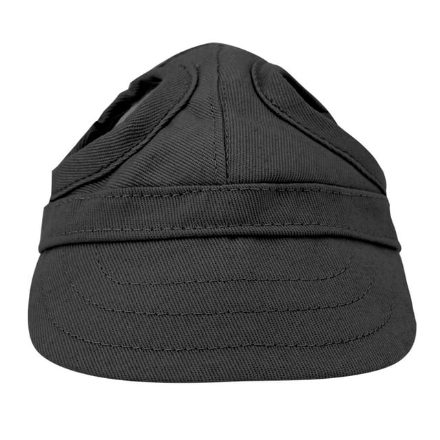 Pet Sunbonnet, Capilla De Béisbol Gato Para Perros Con Orejas Bares Diseño De La Franja Ajustable Borre Verano Sport Gat Gat Para Actividades De Las Actividades