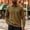 (Fashion 15)Khaki, variant on Aimik Corduroy Polo Shirts for Men Long Sleeve Elbow Patch Turndown Collar Casual Work Shirts Fall Winter Durable Button Down Collared Tee