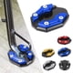 thumbnail image 1 of Almohadilla de soporte para pies de motocicleta de aleación de aluminio | Cojín de asiento antideslizante ampliado | Pedal universal para soporte lateral para motocicletas y bicicletas | Duradero y, 1 of 6
