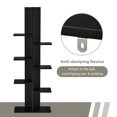 thumbnail image 4 of Giantex 7-Tier Bookshelf, Multipurpose Space-Saving Storage Display Stand w/8 Open Well-Arranged Shelves, Black, 4 of 6