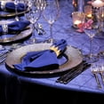 thumbnail image 3 of MasteelfCA 4Pcs Crown Napkin Rings Fashion Napkin Buckles Table Accessories (Golden), 3 of 8