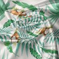 thumbnail image 5 of Ambesonne Watercolor Valance Pack of 2, Coconut Aloha Hawaii, 54"X12", Green Pale Brown, 5 of 5