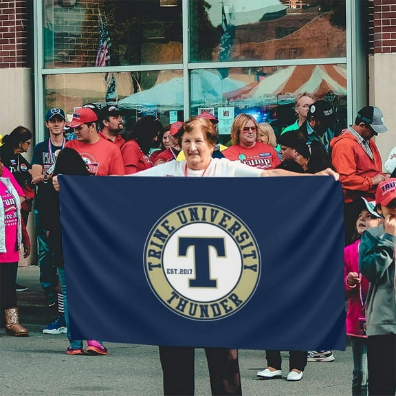 Trine University Logo 3 X 5 Foot Outdoor Decorative Flag,Garden Flag,Outdoor Single Flag