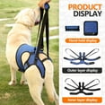 thumbnail image 2 of Dog Sling for Medium Large Dog Rear Leg, Lift Harness - Hind Leg Support for Medium and Large Dogs, Adjustable Lift Aid for Elderly, Injured, Arthritic Pets Recovering from Surgery or Mobility Issues, 2 of 7