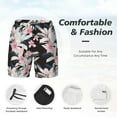 thumbnail image 5 of Fotbe Orchids Flowers Men’s Swim Trunks Quick Dry Swim Shorts Board Shorts with Mesh Lining-X-Large, 5 of 9