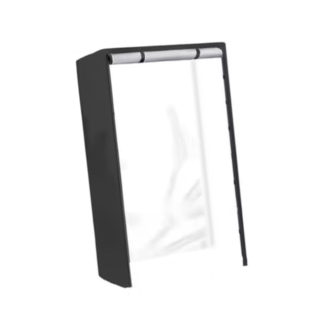 Cubierta de estante de tela Oxford 420D, resistente, protección contra el polvo, protector de estanterías para 76 x 35 x 157 cm