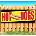 thumbnail image 2 of Hots Dogs 13 oz Vinyl Banner With Metal Grommets, 2 of 5