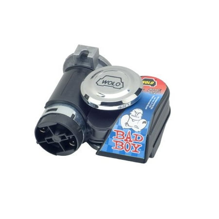 Bad Boy Air Horns - Wolo Model 419 Bad Boy Air Horn Kit - 12 Volt Multi-Colored