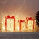 thumbnail image 5 of Decoración de Navidad brillante roja Cateissary Caja de regalo luminosa para fiestas, 5 of 6
