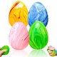 thumbnail image 1 of Huevos de Pascua squishy IRIBALEI, paquete de 4 juguetes antiestrés, 1 of 7