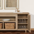 thumbnail image 6 of Real Flame Dahlia 76" TV Stand in White Oak, 6 of 9