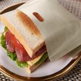 thumbnail image 4 of Hicess Baking Bag Easy to Clean Non-Stick Toaster Bag Reusable Long-Lasting Multi-purpose Bread Bag for Kitchen, 4 of 7