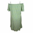 thumbnail image 2 of Vestido George Talla M Off-shoulder Verde, 2 of 4