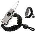 thumbnail image 1 of Survival Bracelet Multi Use Paracord Outdoor Tool for Hiking Camping, 1 of 8