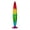 Red,Yellow,Green/Silver Glitter Clear Liquid, variant on Libubow Easy to Install Rainbow Butterfly Night Light