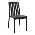 thumbnail image 1 of Compamia Chaise de Salle à Manger de Patio Soho Noire, 1 of 12