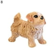 thumbnail image 2 of Flmtop Modèle de Chien Simulation Moule Chiot Ornement de Table Bureau Jouet Cadeau, 2 of 8