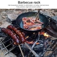 thumbnail image 3 of Soidarity Parrilla Parrilla Plegable Acero Inoxidable Barbacoa Parrilla Red Jardín Barbacoa Kits de desorden para acampar Soidarity OD021855-00, 3 of 6