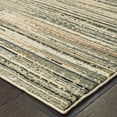 thumbnail image 4 of 7' x 10' Ivory Sage Abtract Lines Indoor Area Rug, 4 of 5