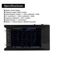 thumbnail image 3 of Antenna Analyzer 50kHz-6.3GHz LiteVNA64 Vector Network Analyzer HF VHF UHF Antenna With 2.8 Inch /3.95 Inch Display Screen ,Powerful Signal Generation, 3 of 7