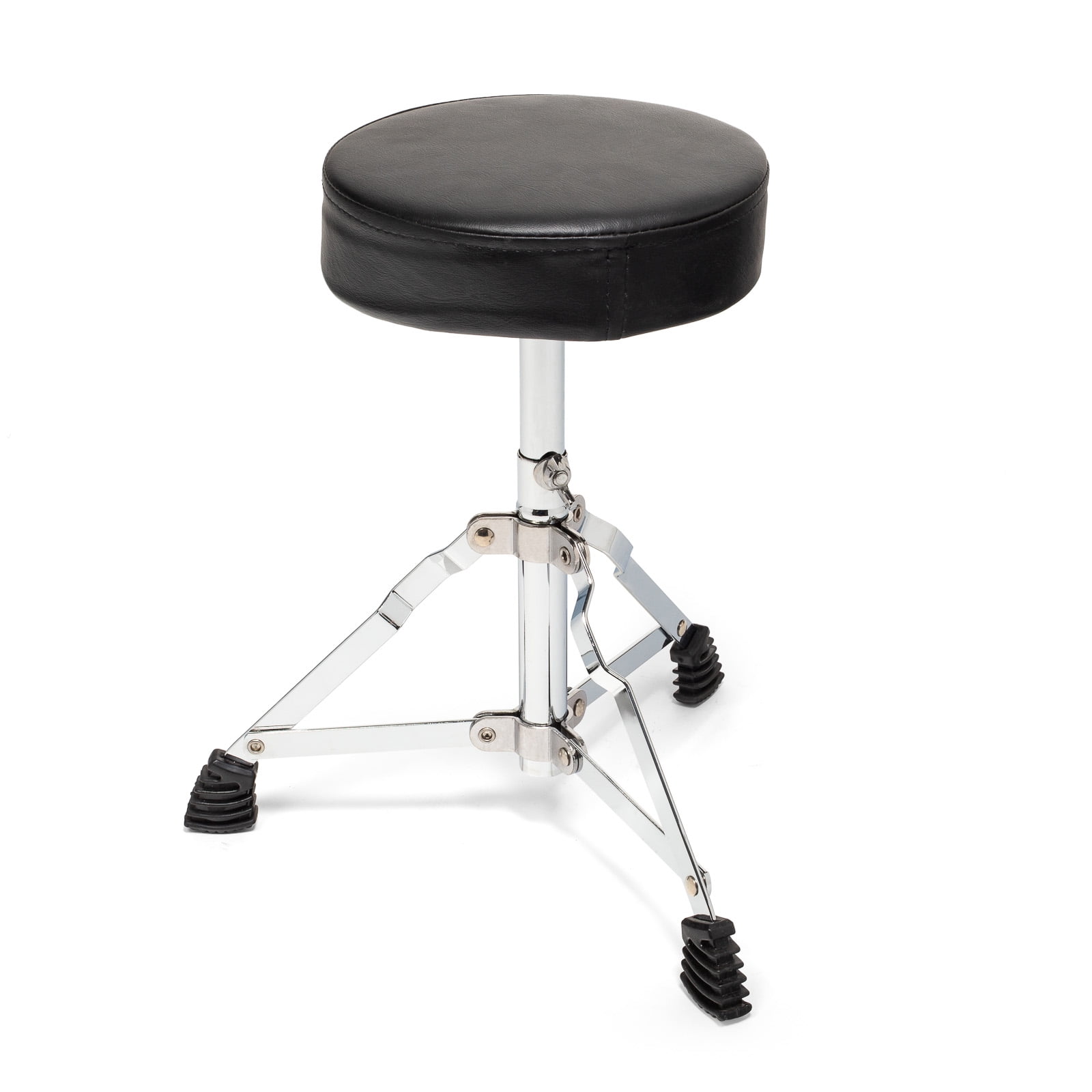 Ashthorpe 3-Piece Complete Junior Drum Set - Beginner Kit with Drummer's Throne - Blue
