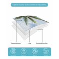 thumbnail image 5 of Beach Palm Tree King Size Down Alternative Comforter, Lightweight Comforter Quilt Bedding Set with Pillow Shams Ocean Coastal Sky Nature Scenery All Seasons Bed Comforter Duvet Insert 96"x106", 5 of 7