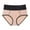 Beige, variant on Bigersell Cotton Underwear Women Clearance Leakproof Underwear Women Boy Shorts Panty Style P-583 Cotton Plus Size Panties Cotton Thongs Ladies Briefs Mid Waist Women's Bikini Panties Purple 3Xl